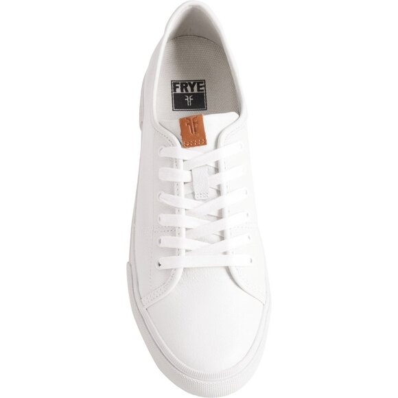 NEW Frye Gia Sneakers - Leather For Women  White  563sn - Picture 2 of 11